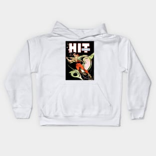 Hit Comics - Retro Poster Art Kids Hoodie